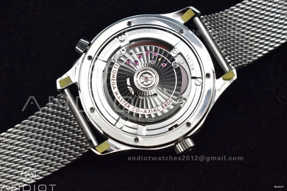 Mesh VSF 42mm A8806 James Bracelet Best on 300M anniversary Seamaster 60th Bond Edition 0112